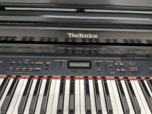 Load image into Gallery viewer, TECHNICS SX-PX338 DIGITAL PIANO AND STOOL IN BLACK stock #25443