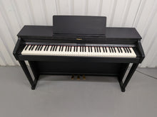 Load image into Gallery viewer, Roland HP503 digital piano and stool in satin black finish stock number 25466