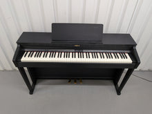 Load image into Gallery viewer, Roland HP503 digital piano and stool in satin black finish stock number 25466