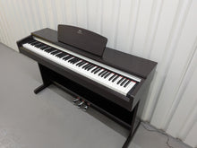 Load image into Gallery viewer, Yamaha Arius YDP-135 digital piano in rosewood stock # 25460