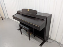Load image into Gallery viewer, Yamaha Clavinova CLP-330 Digital Piano and stool in dark rosewood stock #25456