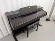 Load image into Gallery viewer, Yamaha Clavinova CLP-330 Digital Piano and stool in dark rosewood stock #25456