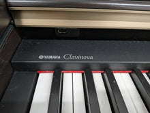 Load image into Gallery viewer, Yamaha Clavinova CLP-330 Digital Piano and stool in dark rosewood stock #25456