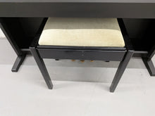 Load image into Gallery viewer, Yamaha Clavinova CLP-130 Digital Piano and stool in black stock #25457