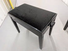 Load image into Gallery viewer, Yamaha Clavinova CVP-109PE Digital Piano and stool in glossy polished black stock #25553