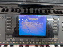 Load image into Gallery viewer, Yamaha Clavinova CVP-109PE Digital Piano and stool in glossy polished black stock #25553