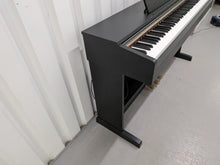 Load image into Gallery viewer, Yamaha Arius YDP-161 Digital Piano satin black clavinova keyboard stock #25461
