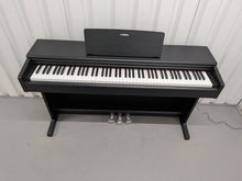 Load image into Gallery viewer, Yamaha Arius YDP-145 digital piano in satin black finish stock #25471