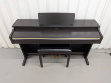 Load image into Gallery viewer, Yamaha Arius YDP-162 Digital Piano and stool in rosewood, clavinova keyboard stock #25474