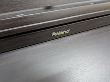Load image into Gallery viewer, Roland HP506 Digital Piano in rosewood wooden action keys + stool Stock #25462