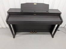 Load image into Gallery viewer, Roland HP506 Digital Piano in rosewood wooden action keys + stool Stock #25462
