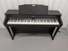 Load image into Gallery viewer, Roland HP506 Digital Piano in rosewood wooden action keys + stool Stock #25462