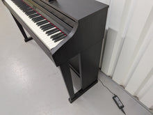 Load image into Gallery viewer, Roland HP506 Digital Piano in rosewood wooden action keys + stool Stock #25462