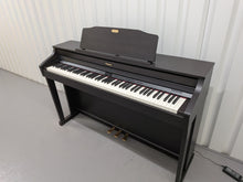 Load image into Gallery viewer, Roland HP506 Digital Piano in rosewood wooden action keys + stool Stock #25462