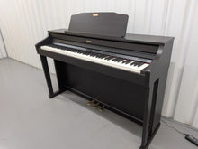 Load image into Gallery viewer, Roland HP506 Digital Piano in rosewood wooden action keys + stool Stock #25462