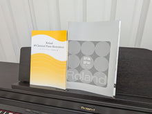Load image into Gallery viewer, Roland HP506 Digital Piano in rosewood wooden action keys + stool Stock #25462