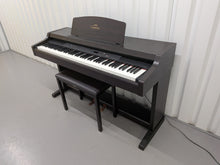 Load image into Gallery viewer, Yamaha Clavinova CLP-820 Digital Piano and stool in dark rosewood stock nr 25467