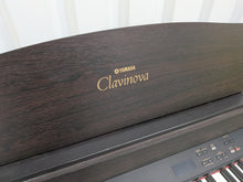 Load image into Gallery viewer, Yamaha Clavinova CLP-820 Digital Piano and stool in dark rosewood stock nr 25467