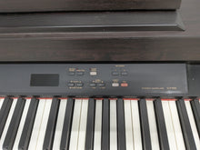 Load image into Gallery viewer, Yamaha Clavinova CLP-820 Digital Piano and stool in dark rosewood stock nr 25467