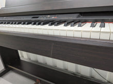 Load image into Gallery viewer, Yamaha Clavinova CLP-820 Digital Piano and stool in dark rosewood stock nr 25467