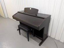 Load image into Gallery viewer, Yamaha Clavinova CVP-301 Digital Piano / arranger + stool in rosewood. stock # 25469