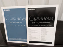 Load image into Gallery viewer, Yamaha Clavinova CVP-301 Digital Piano / arranger + stool in rosewood. stock # 25469