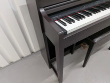 Load image into Gallery viewer, Yamaha Clavinova CLP-430 Digital Piano and stool in dark rosewood stock #25476