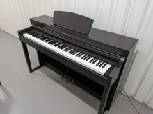 Load image into Gallery viewer, Yamaha Clavinova CLP-430 Digital Piano and stool in dark rosewood stock #25476