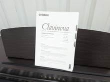 Load image into Gallery viewer, Yamaha Clavinova CLP-430 Digital Piano and stool in dark rosewood stock #25476