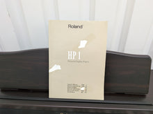 Load image into Gallery viewer, Roland HP-1 Digital Piano Full Size 88 weighted keys, 2 pedals, stock no 26136