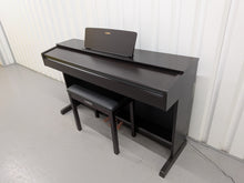 Load image into Gallery viewer, Yamaha Arius YDP-143 Digital Piano and stool in dark rosewood stock #25468