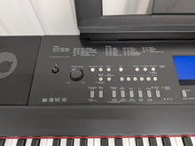 Load image into Gallery viewer, Yamaha DGX-650 in black 88 Weighted Keys Portable Grand 3 pedals stock #25480