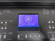 Load image into Gallery viewer, Yamaha DGX-650 in black 88 Weighted Keys Portable Grand 3 pedals stock #25480