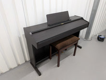 Load image into Gallery viewer, Roland RP201 Digital Piano and stool in dark rosewood finish Stock #25481