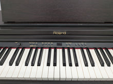 Load image into Gallery viewer, Roland RP201 Digital Piano and stool in dark rosewood finish Stock #25481