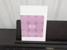 Load image into Gallery viewer, Roland RP201 Digital Piano and stool in dark rosewood finish Stock #25481