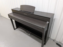 Load image into Gallery viewer, Yamaha Clavinova CLP-635 CLP-635DW Digital Piano dark walnut finish stock #25484