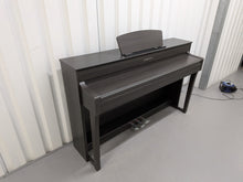 Load image into Gallery viewer, Yamaha Clavinova CLP-635 CLP-635DW Digital Piano dark walnut finish stock #25484