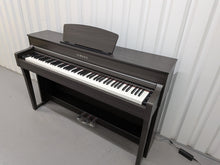 Load image into Gallery viewer, Yamaha Clavinova CLP-635 CLP-635DW Digital Piano dark walnut finish stock #25484