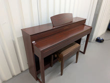 Load image into Gallery viewer, Yamaha Clavinova CLP-535 in mahogany with matching stool stock nr 25486
