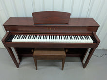 Load image into Gallery viewer, Yamaha Clavinova CLP-535 in mahogany with matching stool stock nr 25486