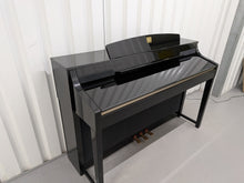 Load image into Gallery viewer, YAMAHA CLAVINOVA CLP-380PE DIGITAL PIANO + STOOL GLOSSY BLACK stock nr 25494