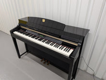 Load image into Gallery viewer, YAMAHA CLAVINOVA CLP-380PE DIGITAL PIANO + STOOL GLOSSY BLACK stock nr 25494