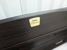 Load image into Gallery viewer, Yamaha Clavinova CLP-340 Digital Piano and stool in rosewood stock # 25498