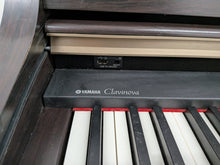 Load image into Gallery viewer, Yamaha Clavinova CLP-340 Digital Piano and stool in rosewood stock # 25498