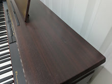 Load image into Gallery viewer, Roland HP-3E Digital Piano and stool in dark mahogany Stock nr 25499