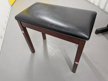 Load image into Gallery viewer, Roland HP-3E Digital Piano and stool in dark mahogany Stock nr 25499