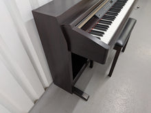 Load image into Gallery viewer, Yamaha Clavinova CLP-240 Digital Piano and stool in dark rosewood stock nr 25500