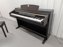 Load image into Gallery viewer, Yamaha Clavinova CLP-240 Digital Piano and stool in dark rosewood stock nr 25500