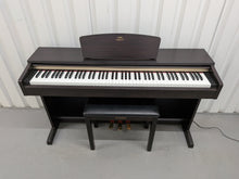 Load image into Gallery viewer, Yamaha Arius YDP-160 Digital Piano in rosewood- clavinova keyboard stock # 25501